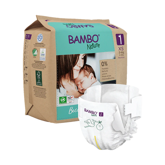Bambo Nature 1, (2-4 kg / 4-9 lbs), 22 buc.