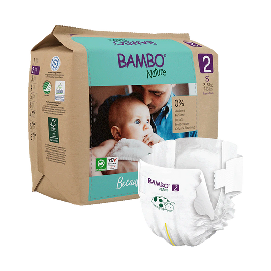 Bambo Nature 2, (3-6 kg / 7-13 lbs), 30 buc.