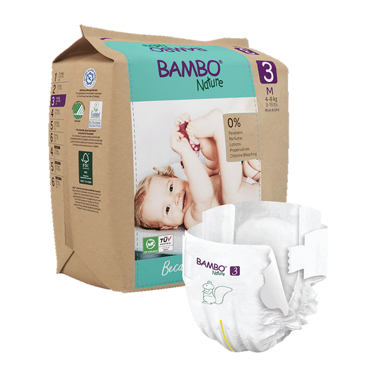 Bambo Nature 3, (4-8 kg / 9-18 lbs), 28 buc.