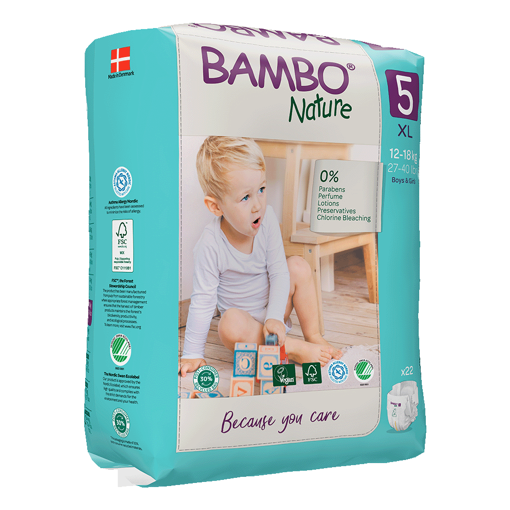 Bambo Nature 5, (12-18 kg / 27-40 lbs), 22 buc.