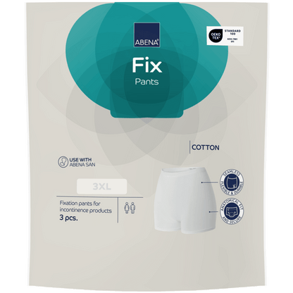 ABENA Fix, pantaloni din bumbac pentru fixare, mărimi XS–3XL