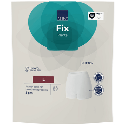 ABENA Fix, pantaloni din bumbac pentru fixare, mărimi XS–3XL