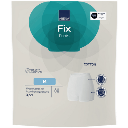 ABENA Fix, pantaloni din bumbac pentru fixare, mărimi XS–3XL