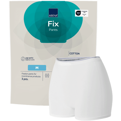 ABENA Fix, pantaloni din bumbac pentru fixare, mărimi XS–3XL