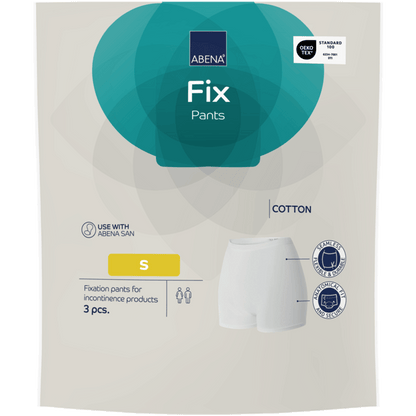 ABENA Fix, pantaloni din bumbac pentru fixare, mărimi XS–3XL