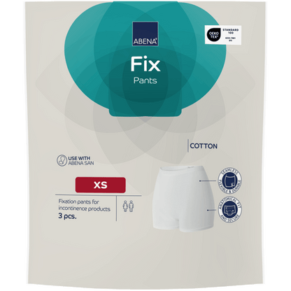 ABENA Fix, pantaloni din bumbac pentru fixare, mărimi XS–3XL