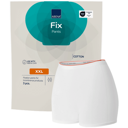 ABENA Fix, pantaloni din bumbac pentru fixare, mărimi XS–3XL