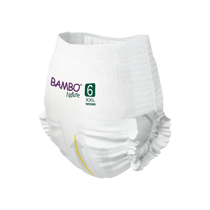 Bambo Nature Scutecele tip chilot 6, (15+ kg / 33+ lbs), 18 buc.