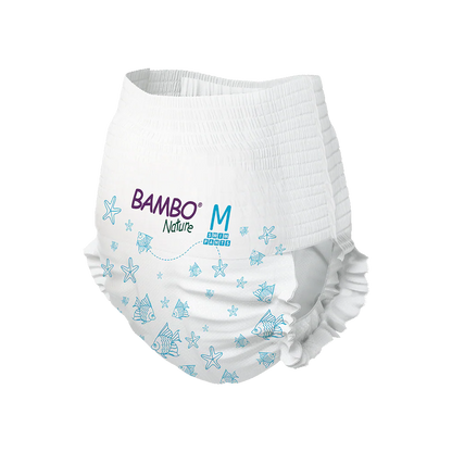 Bambo Nature Swim Scutece chilotel de baie, Marimea M, +12 kg, 12 bucati
