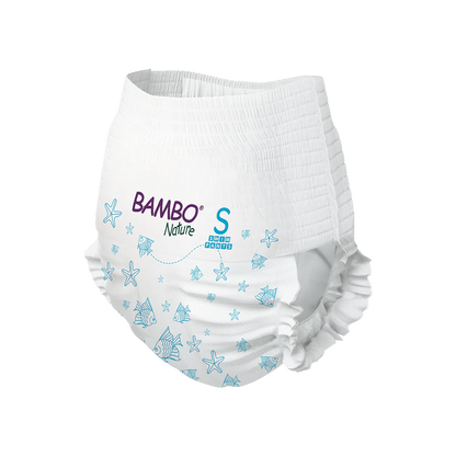 Bambo Nature Swim Scutece chilotel de baie, Marimea S, 7-12 kg, 12 bucati